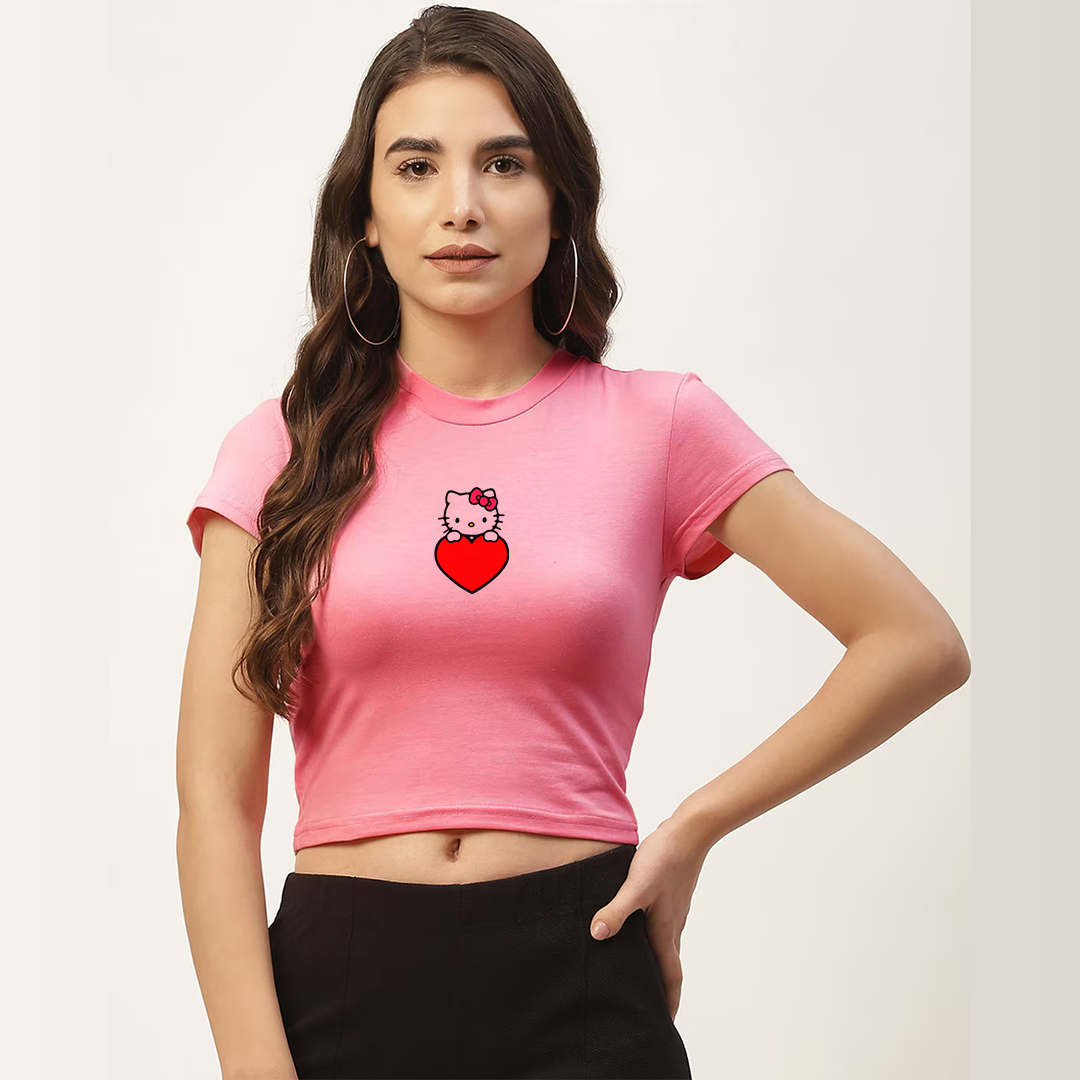 Crop Top Kitty - View 1